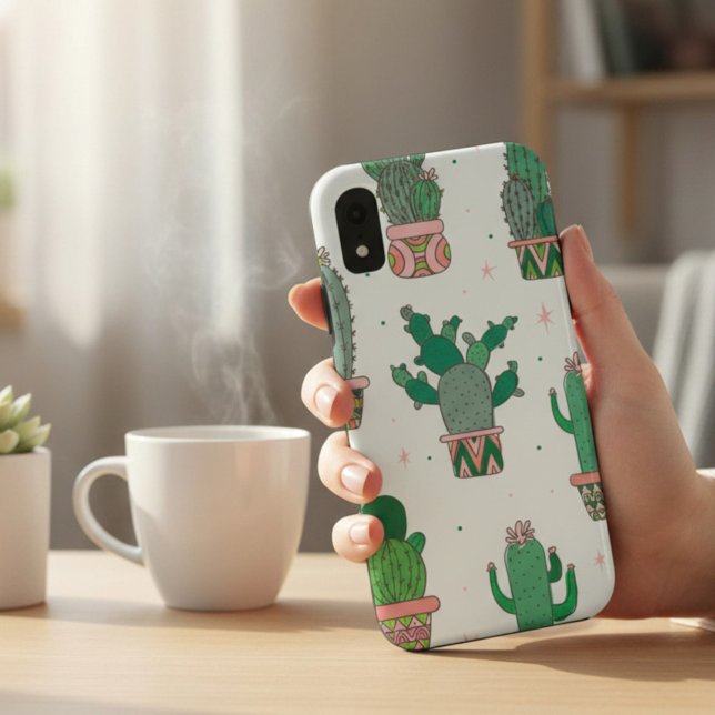 Coques Case-Mate iPhone Motif Cactus du désert (Créateur téléchargé)