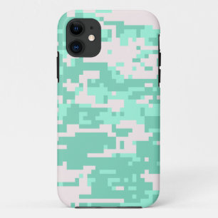 Case-Mate iPhone Case Motif Camo numérique à la menthe