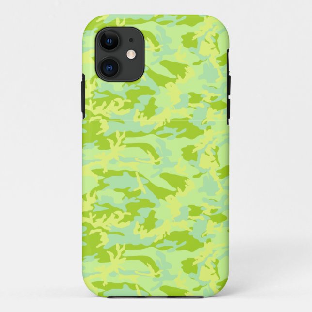 Coques Case-Mate iPhone Motif camouflage de printemps (Dos)