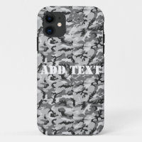 Motif Camouflage urbain - Noir & Gris