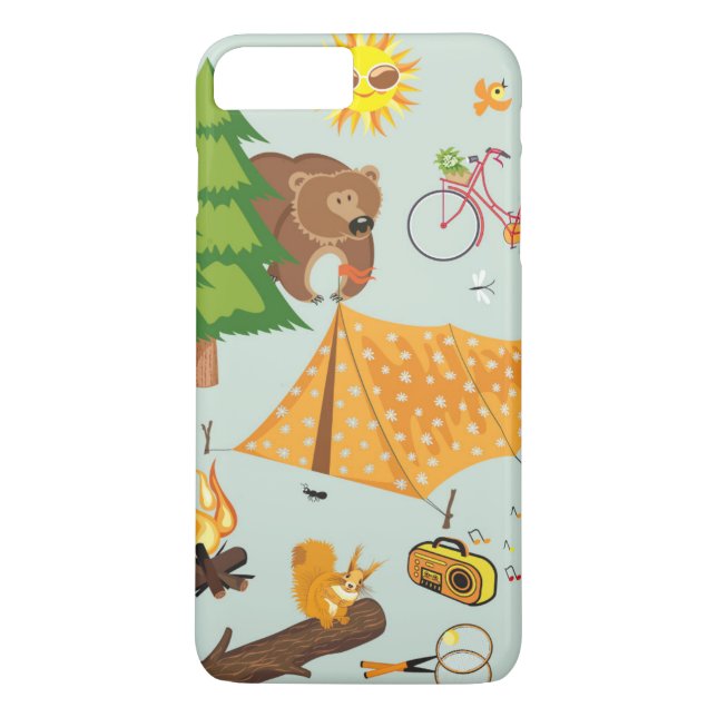 Coques Case-Mate iPhone Motif campant (Dos)