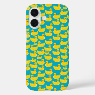 Coque Pour iPhone 16 Motif canard en caoutchouc