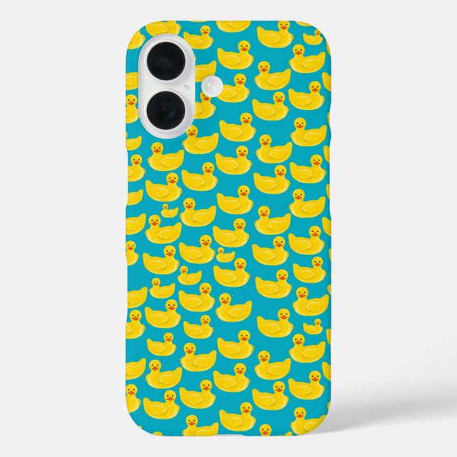 Coques Case-Mate iPhone Motif canard en caoutchouc (Verso)
