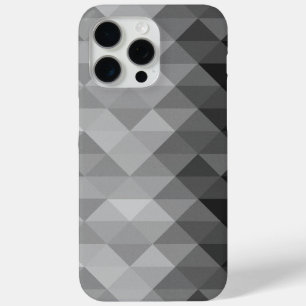 Coque Case-Mate iPhone Motif carré géométrique triangle gris
