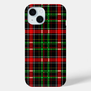Coque Case-Mate iPhone Motif carreau flanelle Noël noir tartan