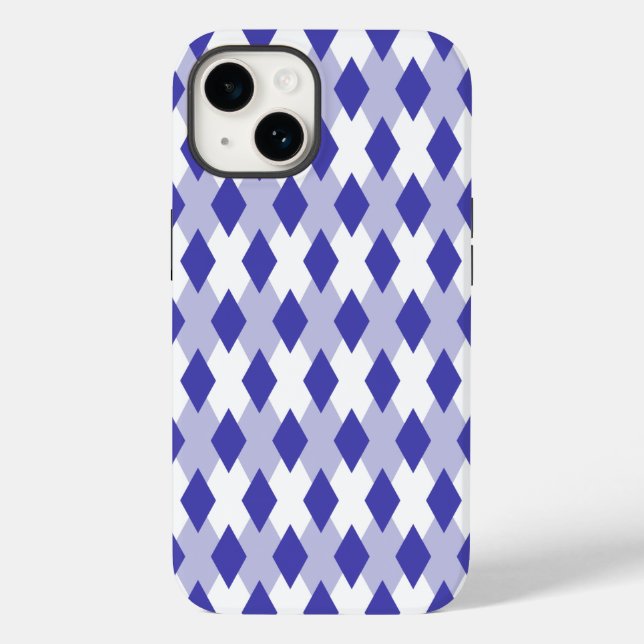 Coques Case-Mate iPhone Motif carreaux argyle_4A46B0 (Verso)
