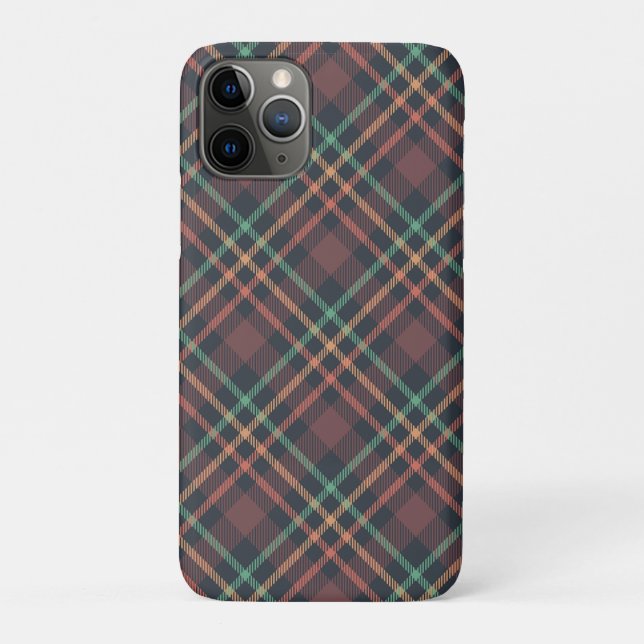 Coques Case-Mate iPhone Motif carreaux classique (Dos)