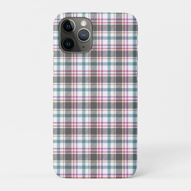 Coques Case-Mate iPhone Motif carreaux classique (Dos)