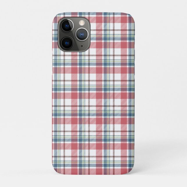Coques Case-Mate iPhone Motif carreaux classique (Dos)