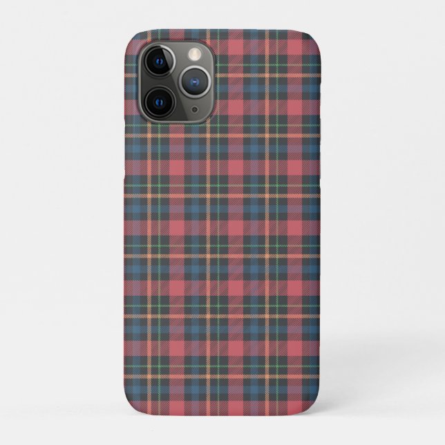 Coques Case-Mate iPhone Motif carreaux classique (Dos)