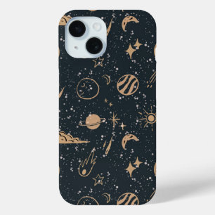 Coque Case-Mate iPhone Motif céleste de l'espace vintage