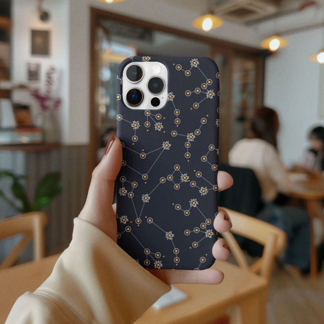 Coques Case-Mate iPhone Motif Céleste Mystique sans couture (Créateur téléchargé)