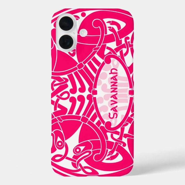 Coques Case-Mate iPhone Motif Cercle d'oiseaux celtique Personnalisé iPhon (Verso)