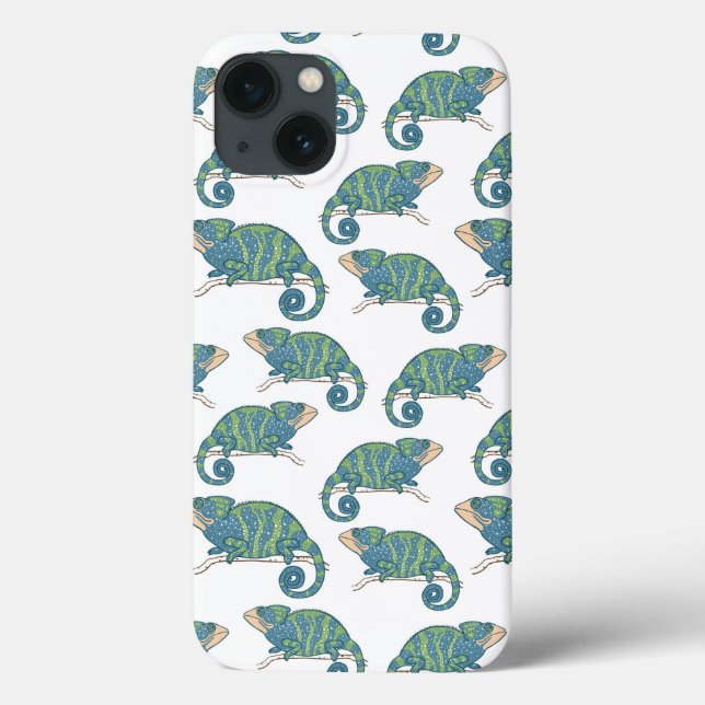 Coques Case-Mate iPhone Motif Chameleon (Verso)