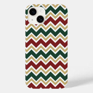 Coque Case-Mate iPhone Motif Chevron blanc rouge vert