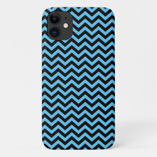 Case-Mate iPhone Case Motif Chevron bleu et noir
