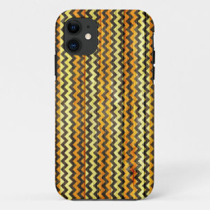 Coque Case-Mate iPhone Motif Chevron Moderne en Bois #2
