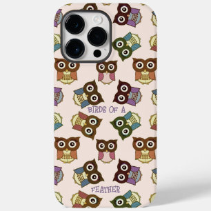 Coque Case-Mate iPhone Motif Chouette couleur mignonne Choisir la couleur