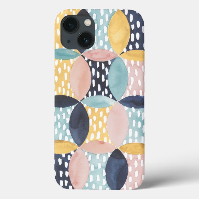 Coques Case-Mate iPhone Motif circulaire Abstrait (Verso)