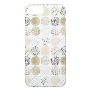 Coque Case-Mate Pour iPhone Motif circulaire Abstrait neutre