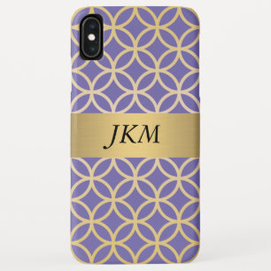 Case-Mate iPhone Case Motif circulaire Gold Purple