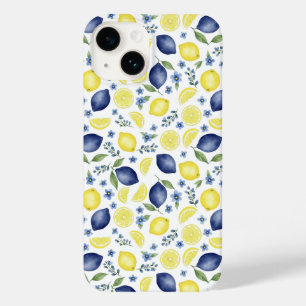 Coque Case-Mate iPhone Motif Citron Country Français Bleu