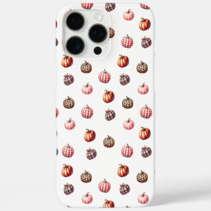 Coque iPhone 16 Pro Max motif citrouille Halloween/Automne