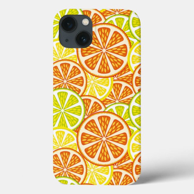 Coques Case-Mate iPhone Motif Citrus (Verso)