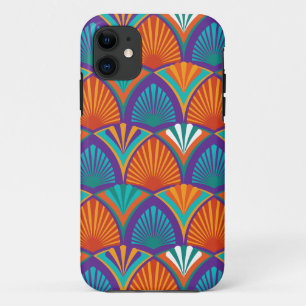 Case-Mate iPhone Case Motif clair géométrique avec feuilles de palmiers,
