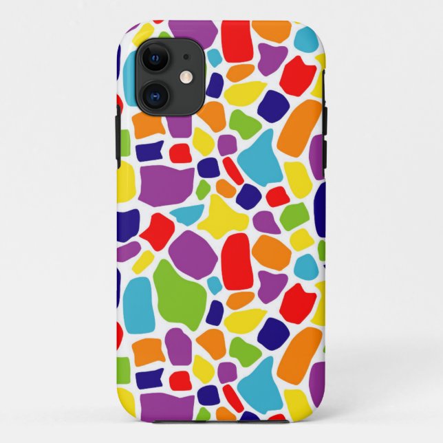 Coques Case-Mate iPhone Motif coloré Abstrait (Dos)