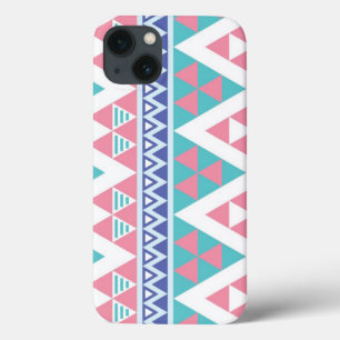 Etui iPhone 13 Motif coloré aztèque tribal