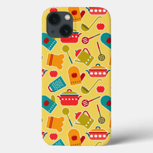Coques Pour iPhone Motif coloré des ustensiles de cuisine