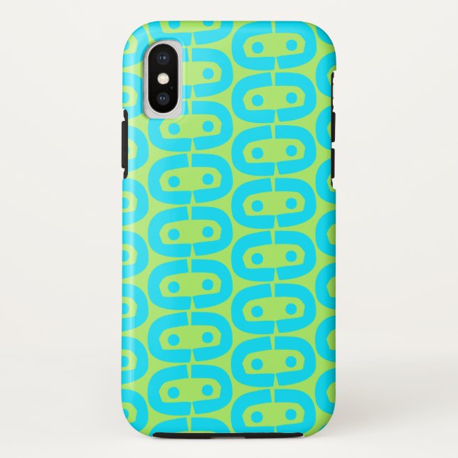 Coques Case-Mate iPhone motif coloré moderne (Dos)