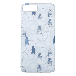 Coque Case-Mate iPhone motif comportant un ours gris
