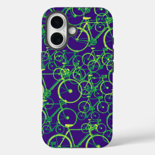 Coque Pour iPhone 16 motif cool de vélos graphiques
