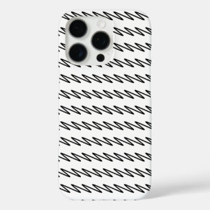 Coque iPhone 16 Pro Motif cool en noir et blanc