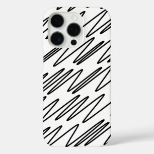 Coque iPhone 16 Pro Motif cool en noir et blanc