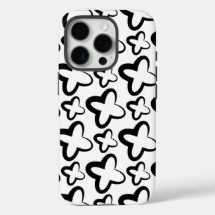 Coque iPhone 16 Pro Motif cool en noir et blanc