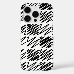 Coque iPhone 16 Pro Motif cool en noir et blanc