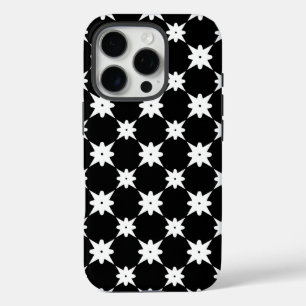 Coque iPhone 16 Pro Motif cool en noir et blanc