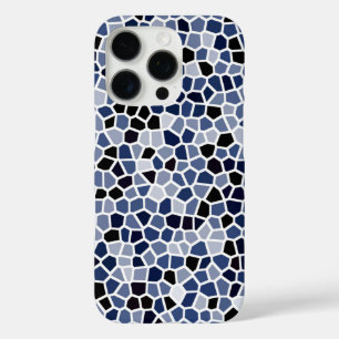 Coque iPhone 16 Pro Motif cool en verre teint bleu
