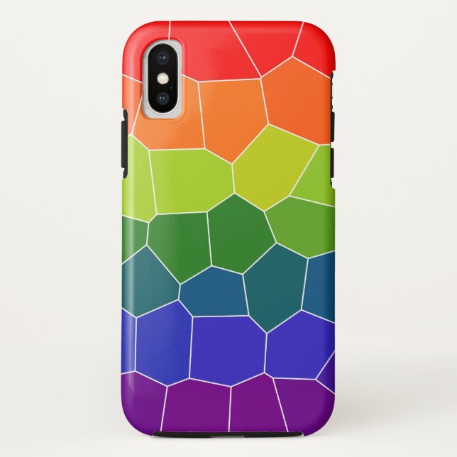 Coques Case-Mate iPhone Motif COOL Rainbow (Dos)