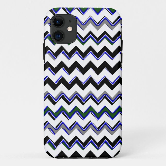 Coques Case-Mate iPhone motif cool zigzag (Dos)