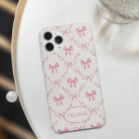 Motif Coquette de Trellis de Bow rose