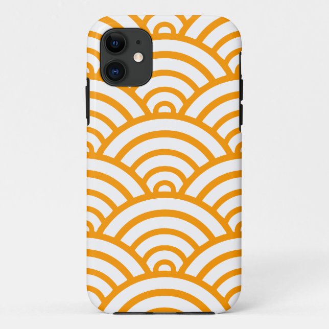 Coques Case-Mate iPhone Motif Coquille Saint-Jacques Doré (Dos)