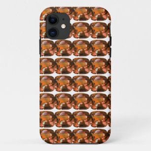 Case-Mate iPhone Case Motif coupé en coussin orange