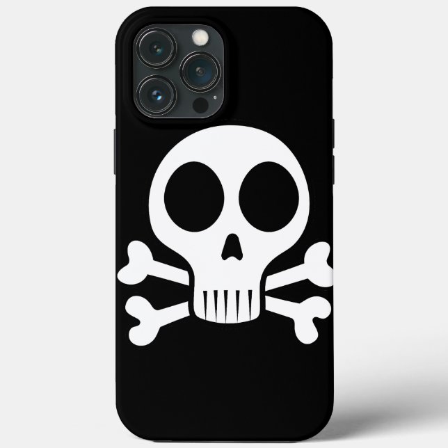Coques Case-Mate iPhone Motif Crâne et Os Croisés (Verso)