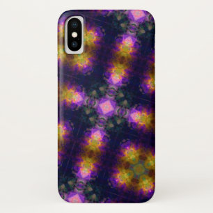 Case-Mate iPhone Case Motif croisé de kaléidoscope violet