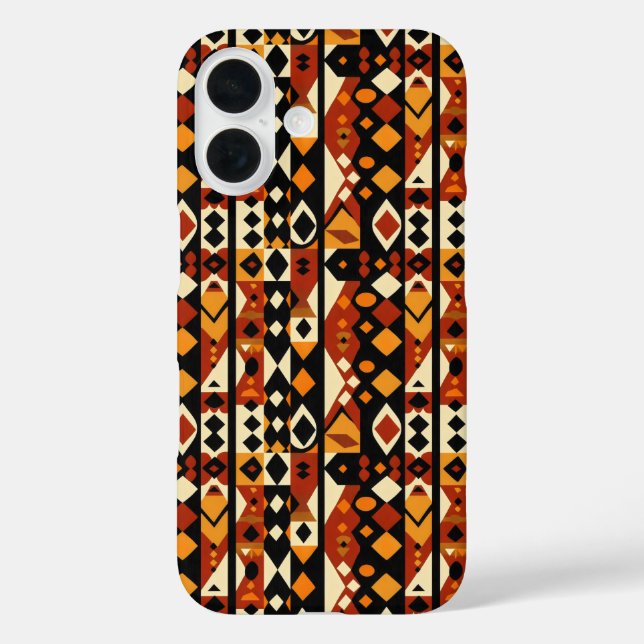 Coques Case-Mate iPhone Motif d'Afrique Abstraite (Verso)