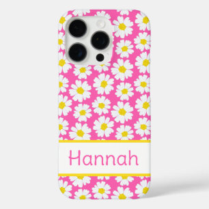 Coque iPhone 16 Pro Motif Daisy Tendance
